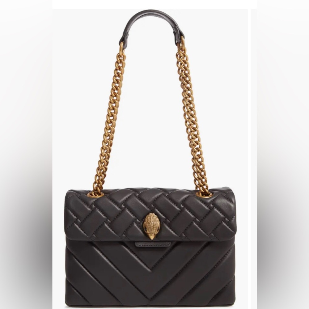 Kurt Geiger London Kensington Quilted Leather Shoulder Bag